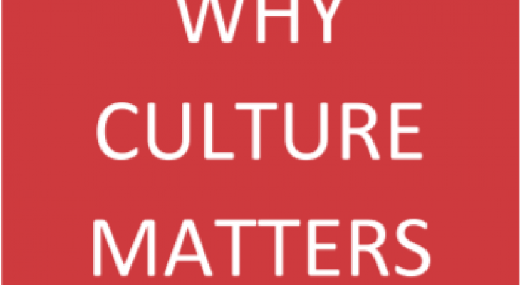 Why Culture Matters